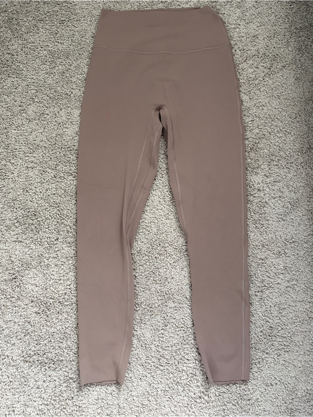 Abercrombie YPB High-Waist Women's Active Leggings in Mauve